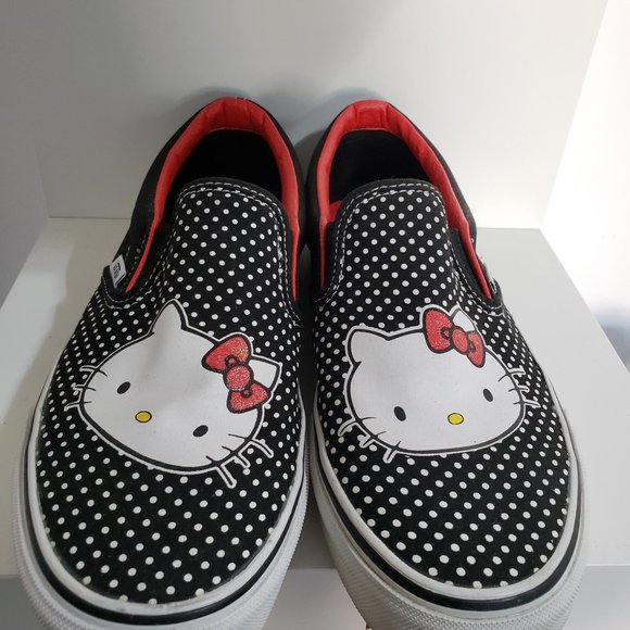 SOLD - Vans x Hello Kitty Classic Slip-On Shoes - Picture 5 of 6
